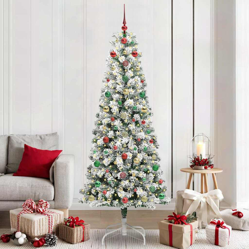 Christmas Tree Artificial 210cm with LED Lighting 3395612 | Skroutz.mt