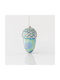 Hängendes Ornament Eichel Glas Grün 7.9x14cm Set 2Stück