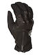 Klim Vanguard Short Winter Men's Motorcycle Gloves Waterproof Stealth Black