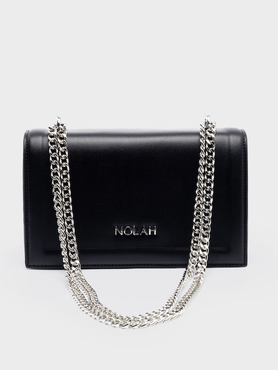 Emelia Women's Bag Shoulder Black/Silver