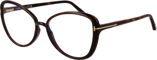 Tom Ford Brillen Blau Filter Linsen Ft5907-b 052 55