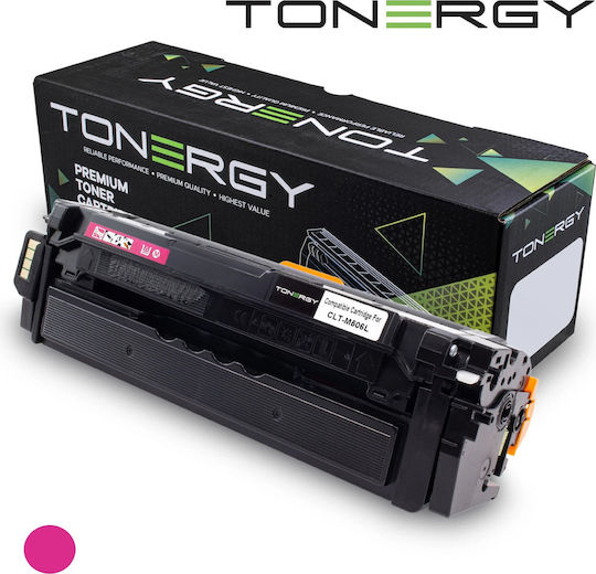 Tonergy Συμβατό Toner για Laser Εκτυπωτή Samsung CLT-M506L Ματζέντα High Capacity / με Chip