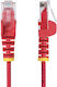 StarTech U/UTP Кат.6 (Gigabit) Мрежов Кабел Ethernet 3м Червен