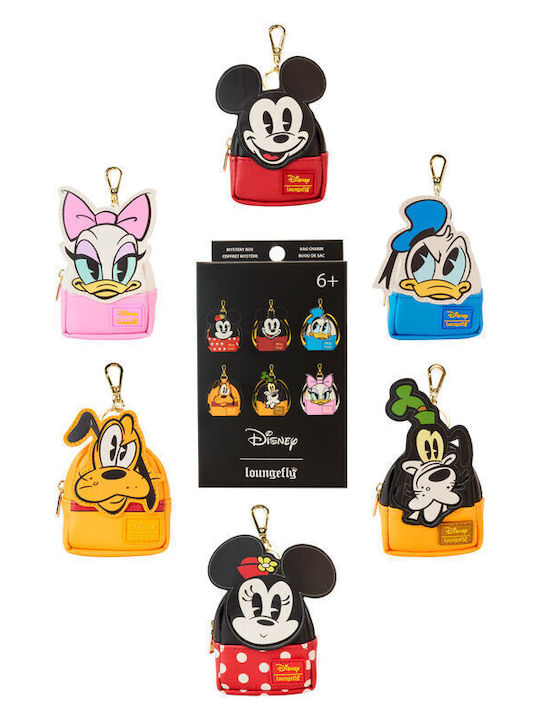 Loungefly Disney Mickey Friends Verschiedene Mystery Mini Rucksack Schlüsselanhänger 15 Stück