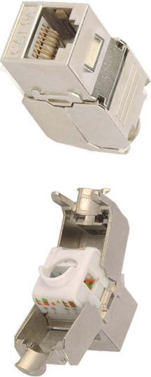 Keystone Plug Rj45 Cat6a Power On Kj-c6a-f001 Ftp Toolless