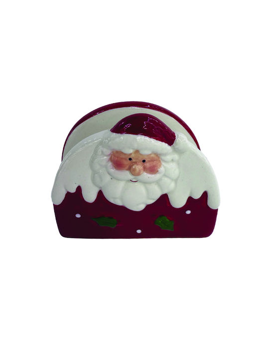 AGC Set Weihnachtliche Serviettenhalter Keramik 2Stück