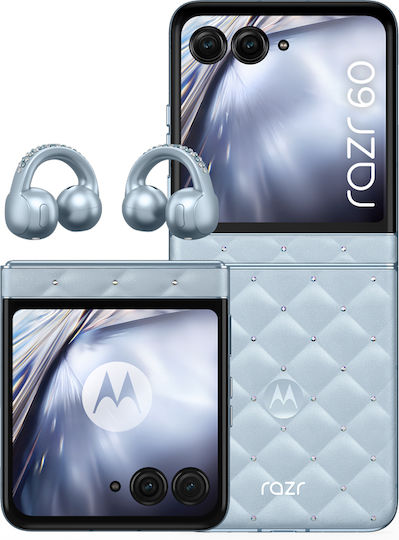 Motorola Razr 60 5G Dual SIM (8/256GB) PANTONE Ice Melt (Cristale