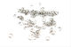 Steel Link 4mm Silver 150 pcs