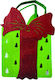 AGC Christmas Bag for Gift Green 7cm. 6pcs