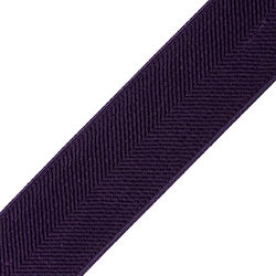 Elastic Șarpe Poliester Închis Mov 4cm Metru
