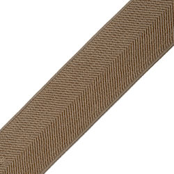 Elastic Păstrăv Poliester Maro 4cm Metru