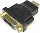 Qoltec Convertor HDMI masculin în DVI-D masculin 1buc 50515