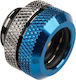 Adaptor Bitspower Multi-link Drept G1/4 Inch Ag La 12mm Ad Tub Rigid Negru Albastru Fresh