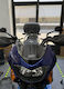 Gpk Motorcycle Windscreen Honda Xlv650 Transalp 2000-2007 55cm Transparent