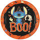 Procos Partygeschirr Halloween Platte für Party 8 Stück