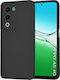 Techsuit Umschlag Rückseite Silikon Schwarz (Oppo A5)