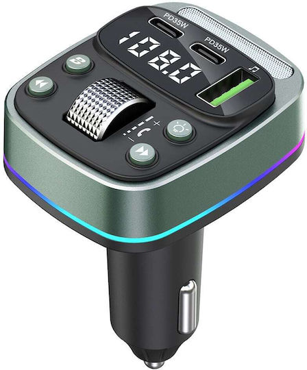 Techsuit FM Transmitter Αυτοκινήτου Mfm3 mit Bluetooth