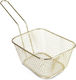 Koopman International Server Pentru Cartofi Prajiti Otel Cromat 23x11x13 Cm Auriu