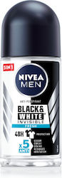 Nivea Men Black & White Invisible Fresh Αποσμητικό σε Roll-On 50ml Nivea Men Black & White Invisible Fresh Αποσμητικό σε Roll-On 50ml