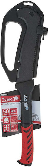 Tvardy Saw-Type Splitting Axe 20.5" Steel Blade Ergonomic Design