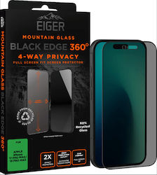 Protector de Ecran Privacy Glass Mountain Edge 360 Grs pentru iPhone 17 Pro Max / iPhone 16 Pro Max Negru Protector de Ecran Privacy Glass Mountain Edge 360 Grs pentru iPhone 17 Pro Max / iPhone 16 Pro Max Negru