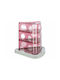Cat Toy Trixie Cheese Tower White Pink Natural Rubber Plastic 32 X 32 X 32 Cm M0609218