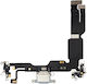 Cabluflex Port de Încărcare Charging Port iPhone 15 Alb *original*