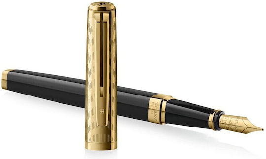 Waterman Waterman Füllfederhalter Mehrfarbig mit Feder und Schwarz Tintenfarbe