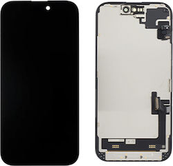 Apple Екран за iPhone 15 (Черен)