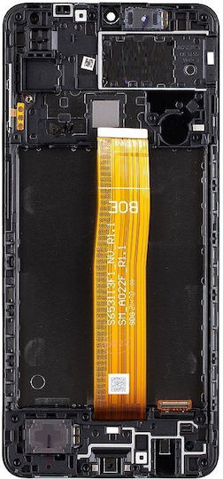 Samsung O ecran cu Mecanism Tactil pentru Samsung Galaxy A12 (Negru)