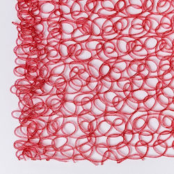 Estheti Φραχτης Pvc Κοκκινος Glitter 1x10cm Τιμη Ανα Μετρο 10 Τεμάχια 600-23554