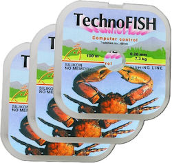 Πετονιά Technofish Καβούρι 0.24mm 100m