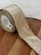 ED Collection Christmas Ribbon Beige 450x4.5cm 1pc