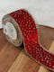 ED Collection Christmas Ribbon Red 450x4.5cm 1pc