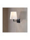 Aithrio Modern Lumină de Perete Negru 18x18cm