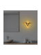 Aithrio Lumină de Perete Auriu 7x3cm