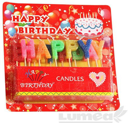 Happy Birthday Anniversary Candles 13 Pieces Lumea