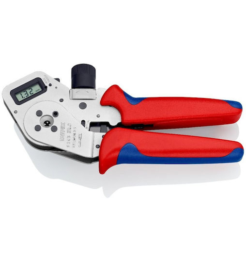 Knipex Πρέσα Ακροδεκτών με Μόνωση & Μηχανισμό Καστάνιας