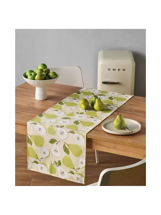 Kentia Runner Set 2pcs Pirum Beige - Green - Ecru 45x140cm