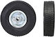 Inflatable Wheel 10 x 3.50-4 Wide Sole Metallic Rim Axle 16mm