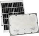 GloboStar Waterproof Solar LED Floodlight 300W Cold White 6000K with Remote Control IP67