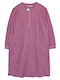 Ustyle Winter Women's Nightdress Purple