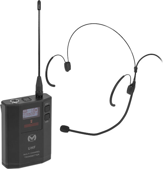 Mac Mah UHF1000 Bodypack Seturi Wireless Δυναμικό Microfon Κεφαλής, Ζώνης pentru Vocale