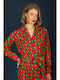 Women's Long Sleeve Shirt Red