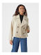 Women's Lifestyle Jacket for Winter Oatmeal