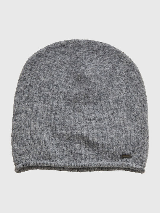 Beanie Beanie Knitted in Gray color