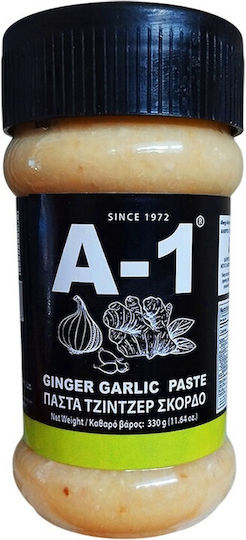 Manzoor A-1 Ginger Garlic Paste Πάστα Τζίντζερ & Σκόρδου 330gr