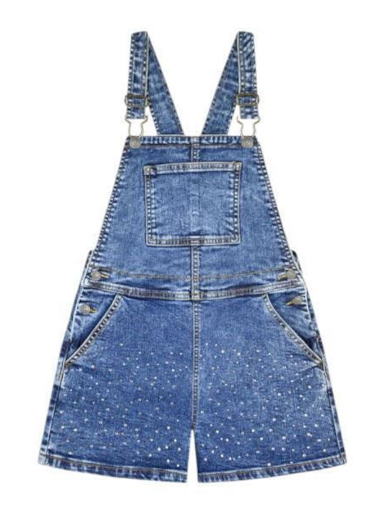 Παιδική Σαλοπέτα Τζιν Μπλε Denim