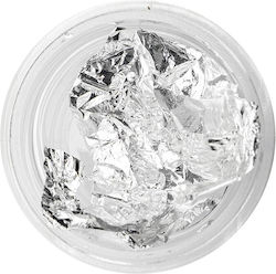 Aluminiumfolie Für Nägel Silber