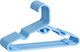 Navaris Wardrobe Hanger for Pants Plastic Blue 20pcs